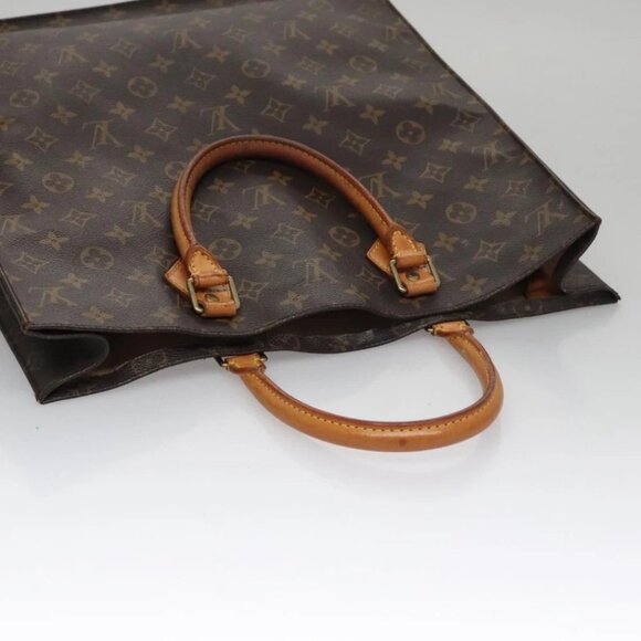 LOUIS VUITTON Monogram Sac Plat Hand Bag - Picture 8 of 14